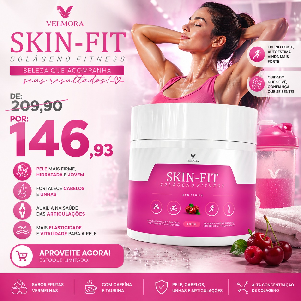 suplemento skin fit velmora